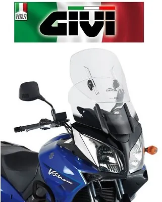 Windscreen Sliding Clear For Suzuki DL 1000 V-Strom 2004>2011 GIVI • $237.31